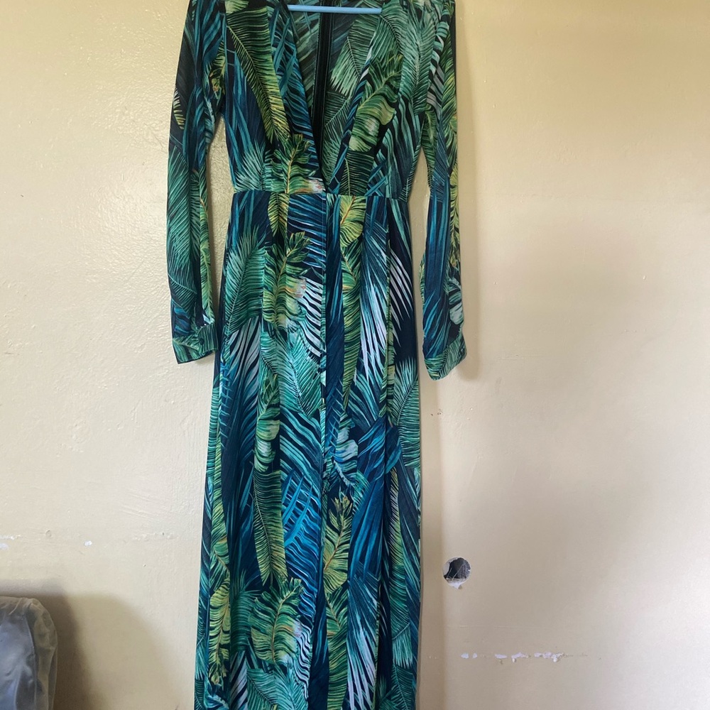 Banjul Tropical Romper Dress